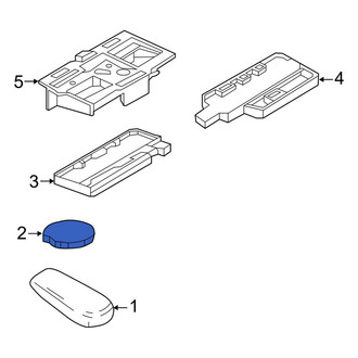 Porsche OE - Keyless Entry Transmitter Battery