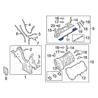 Porsche OE - Engine Valve Cover Gasket