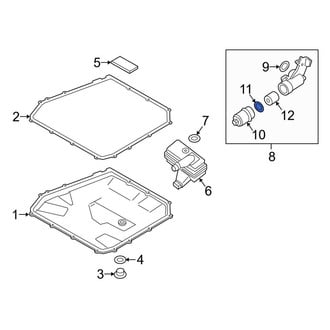 Porsche OE - Transmission Filter Housing O-Ring