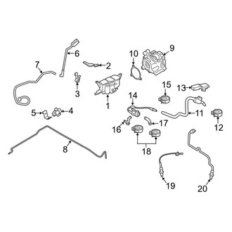 Porsche OE - Emission System - Emission Components (2.0L)