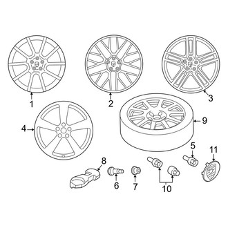 Porsche OE - Wheels (20"), (GTS)