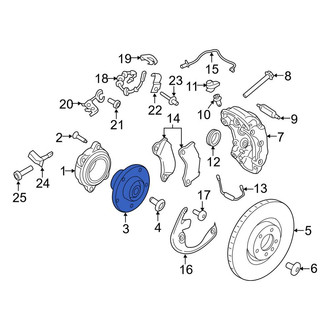 Porsche OE - Rear Wheel Hub