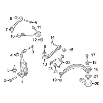 Porsche OE - Front Suspension - Suspension Components (Gas)