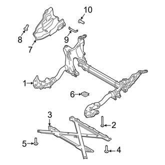 Porsche OE - Front Suspension - Suspension Mounting