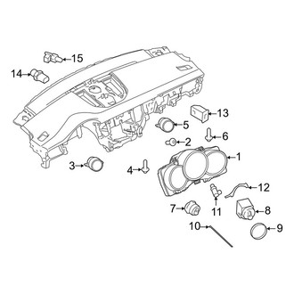 Porsche OE - Instrument Panel - Cluster & Switches