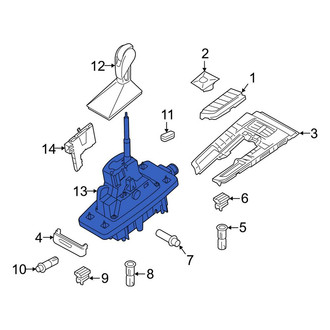 Porsche OE - Automatic Transmission Shift Lever