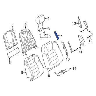 Porsche OE - Rear Right Seat Air Bag