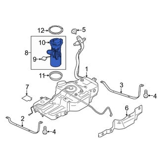 Porsche OE - Fuel Pump Housing