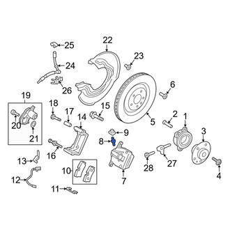 Porsche OE - Rear Brake Bleeder Screw