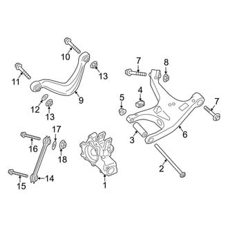 Porsche OE - Rear Suspension - Suspension Components (Gas)