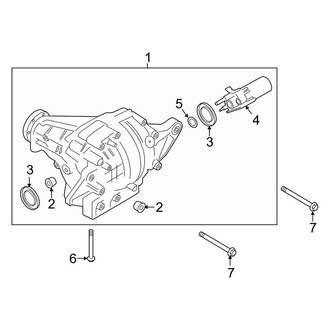 Porsche OE - Rear Suspension - Axle & Differential (With Limited Slip)