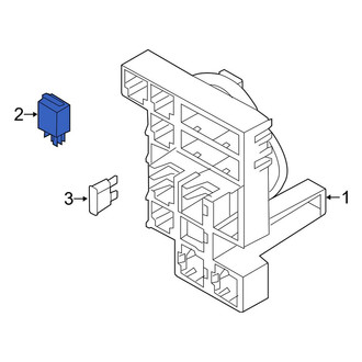 Porsche OE - Accessory Power Relay