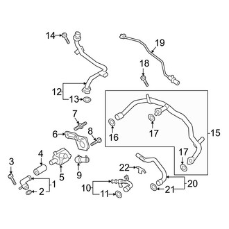 Porsche OE - Cooling - Hoses & Lines (Rear)