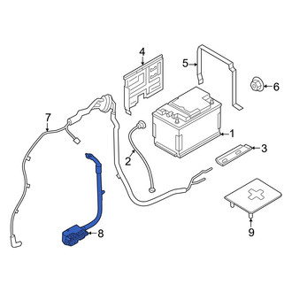 Porsche OE - Battery Cable