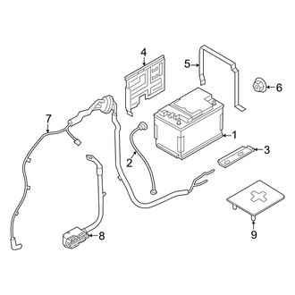 Porsche OE - Electrical - Battery (Conventional)