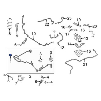 Porsche OE - Secondary Air Injection Control Valve