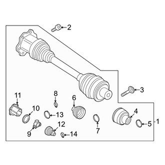 Porsche OE - Front Suspension - Front Axle (Turbo E-Hybrid / Turbo E-Hybrid Coupe)