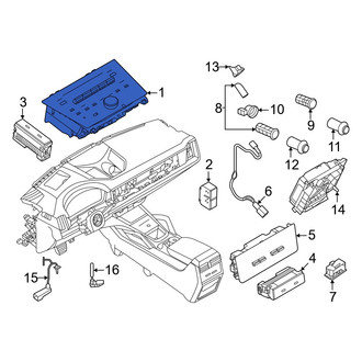Porsche OE - Infotainment Display Control Module