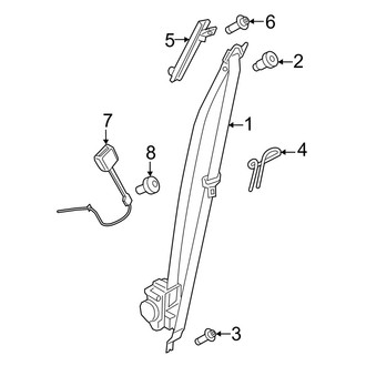 Porsche OE - Restraint Systems - Front Seat Belts