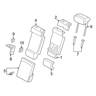 Porsche OE - Seats & Tracks - Rear Seat Components (Center Seat, Comfort Seat)
