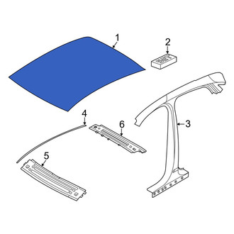 Porsche OE - Roof Panel