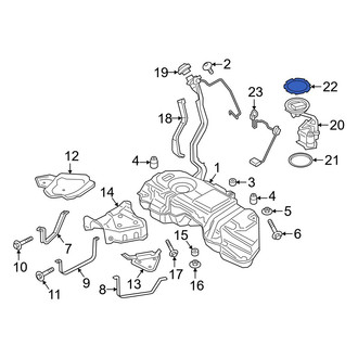 Porsche OE - Fuel Tank Lock Ring