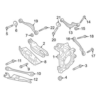 Porsche OE - Rear Suspension - Suspension Components (Knuckles & Arms)