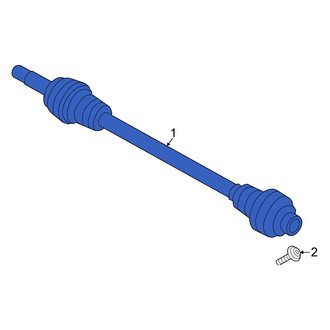 Porsche OE - Rear CV Axle Assembly