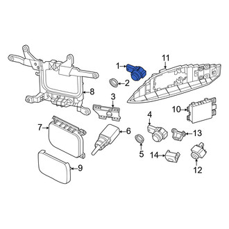 Porsche OE - Rear Parking Aid Sensor