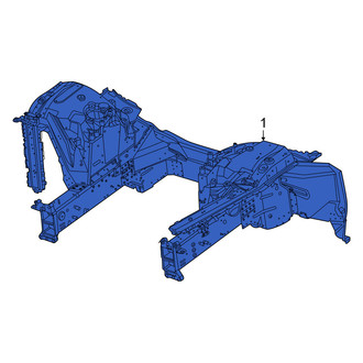 Porsche OE - Front Frame Side Member Assembly