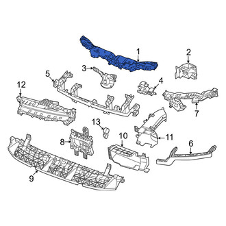 Porsche OE - Front Upper Radiator Support Tie Bar