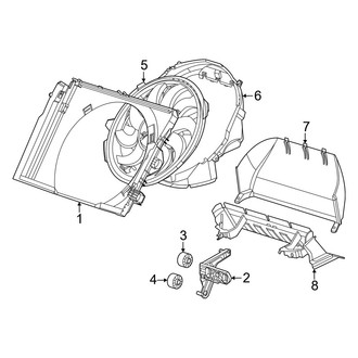 Porsche OE - Cooling Fan