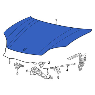 Porsche OE - Front Hood Panel