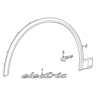 Porsche OE - Fender - Exterior Trim (BATTERY EV (EV/BEV))