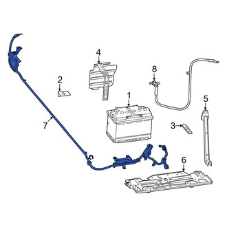 Porsche OE - Battery Cable