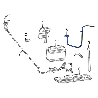 Porsche OE - Battery Cable