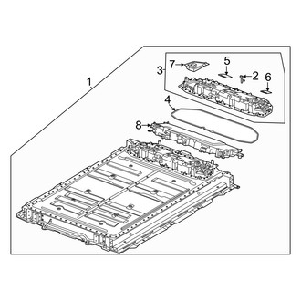 Porsche OE - Electrical - Battery (High Voltage), (BATTERY EV (EV/BEV))