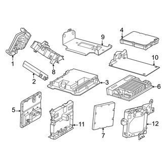 Porsche OE - Electrical Components (Control Modules), (4S Electric / Turbo Electric)