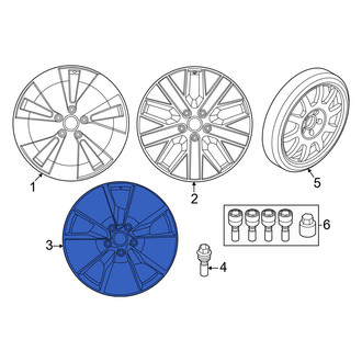 Porsche OE - Front Wheel