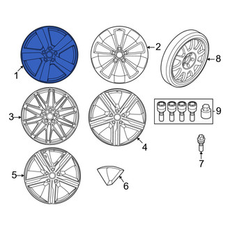 Porsche OE - Front Wheel