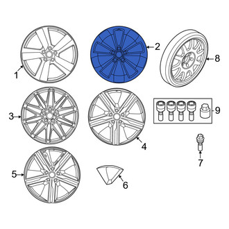 Porsche OE - Front Wheel