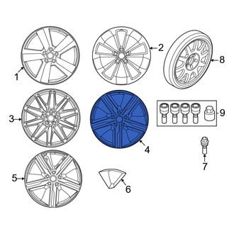 Porsche OE - Front Left Wheel