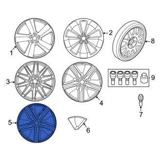 Porsche OE - Front Left Wheel