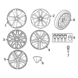 Porsche OE - Wheels (22" Wheel), (BATTERY EV (EV/BEV))