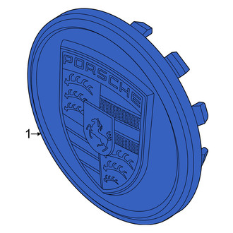Porsche OE - Wheel Cap