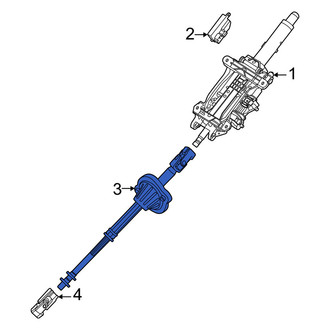 Porsche OE - Steering Shaft