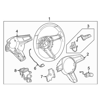 Porsche OE - Steering Wheel & Trim