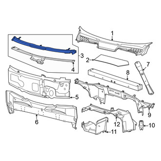 Porsche OE - Front Cowl Panel
