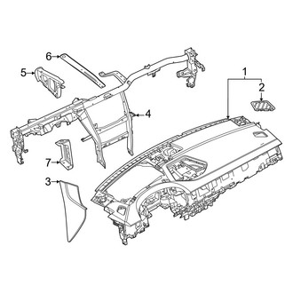 Porsche OE - Instrument Panel (BATTERY EV (EV/BEV))