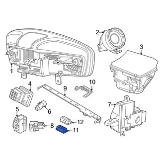 Porsche OE - Right Courtesy Light